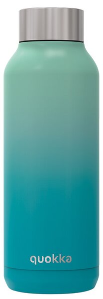 Nerezová termoláhev Solid, 510 ml, Quokka, modrá/zelená