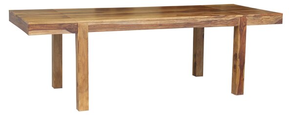 SOB Nábytek - Dřevěný jídelní stůl 160/240x90 + přídavné desky Alexis palisandr - SOB-1000118137