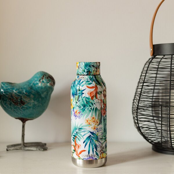 Nerezová termoláhev Solid, 630ml, Quokka, orchid garden