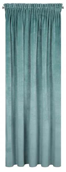 ZATEMŇOVACÍ ZÁVĚS NA PÁSCE VILLA 140X270 CM MENTOLOVÁ