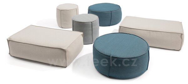 Manutti Pouf obdélníkový, Manutti, 112x65x38 cm, venkovní látka kategorie A barva dle vzorníku