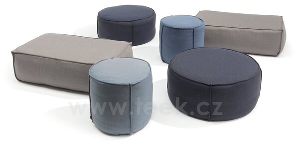 Manutti Pouf obdélníkový, Manutti, 112x65x38 cm, venkovní látka kategorie A barva dle vzorníku