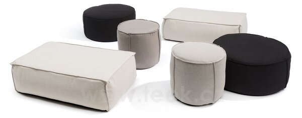 Manutti Pouf obdélníkový, Manutti, 112x65x38 cm, venkovní látka kategorie A barva dle vzorníku