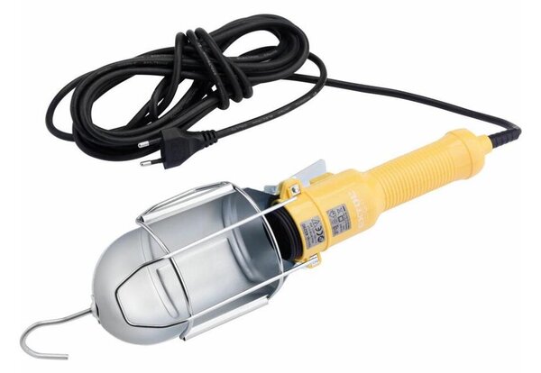Extol - Přenosná lampa se svorkou 1xE27/60W/230V