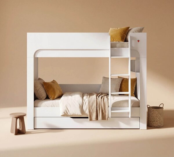 Čilek Patrová postel 90x200 cm Varia White