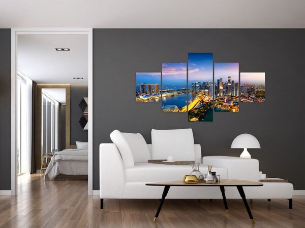Obraz - Singapur, Asie (125x70 cm)