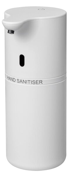 Bílý samodržící automatický plastový dávkovač mýdla 260 ml Fineo - Blomus