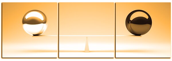 Obraz na plátně - Rovnováha - panoráma 5169ZB (90x30 cm)