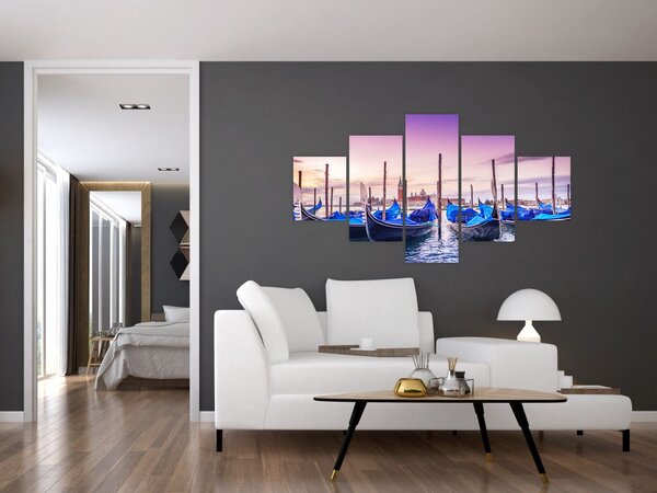 Obraz - Úsvit v Benátkách (125x70 cm)