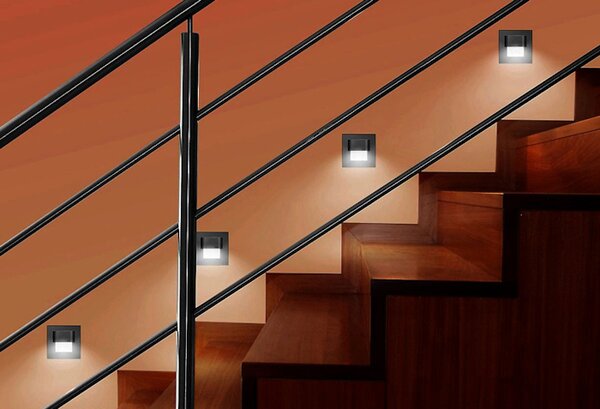 LED svítidlo Skoff Salsa mat.mosaz neutrální 10V MJ-SAL-M-N s čidlem pohybu