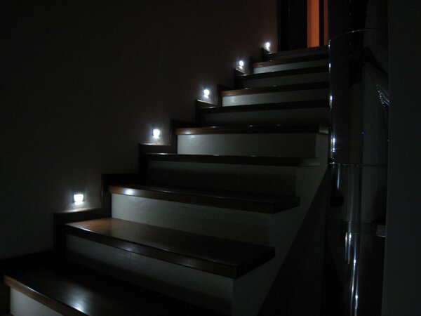 LED svítidlo Skoff Salsa mat.mosaz neutrální 10V MJ-SAL-M-N s čidlem pohybu