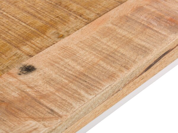 Sob nábytek - Masivní jídelní stůl 160x90 Madagaskar mango slonová kost - F0NO-11