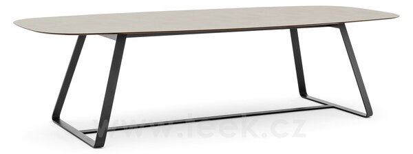 Varaschin Jídelní stůl Kolonaki, Varaschin, 220x120x72 cm, rám lakovaná ocel, deska HPL kat. A, barevné provedení dle vzorníku