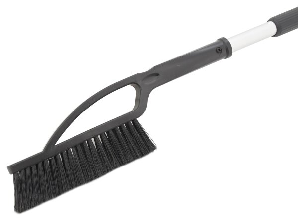 Teleskopická škrabka na auto se smetáčkem 120 cm černá/bílá