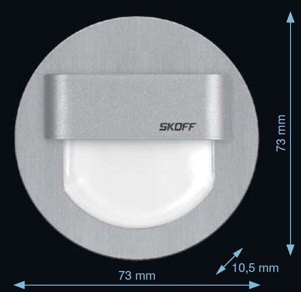 LED osvětlení Skoff Rueda mini bílá studená bílá