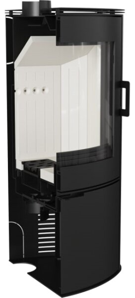 Kratki KOZA/AB/S/2 - Krbová ocelová kamna 10kW 150mm