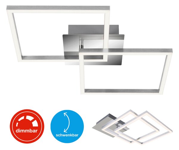 STROPNÍ LED SVÍTIDLO, 62/36,8/7,3 cm - Stropní svítidla