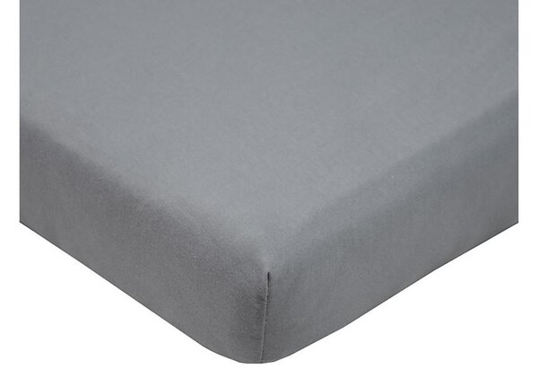 EKO - Nepromokavé prostěradlo s gumičkou JERSEY 120x60 cm šedá