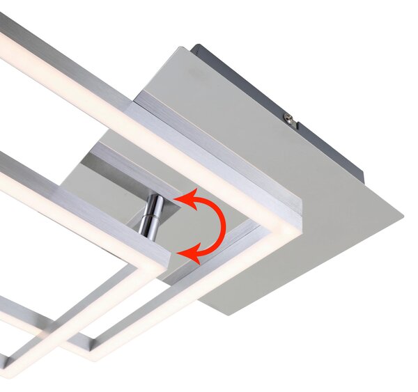 STROPNÍ LED SVÍTIDLO, 62/36,8/7,3 cm - Stropní svítidla