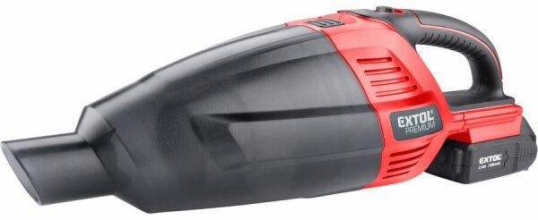 Extol Premium - Akumulátorový vysavač 2000 mAh 20V