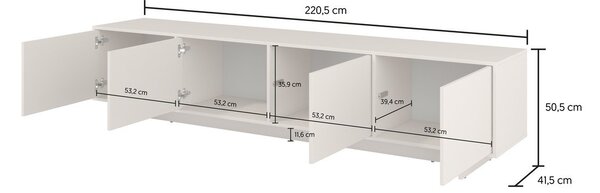 Sestava nábytku do obývacího pokoje Tatami, Kašmír