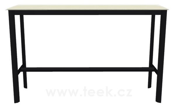 Varaschin Barový stůl System, Varaschin, obdélníkový 180x60x110 cm, rám hliník, deska HPL kat. A, barva dle vzorníku