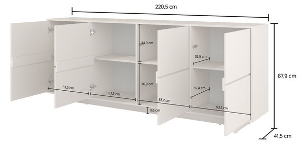 Sestava nábytku do obývacího pokoje Tatami, Kašmír