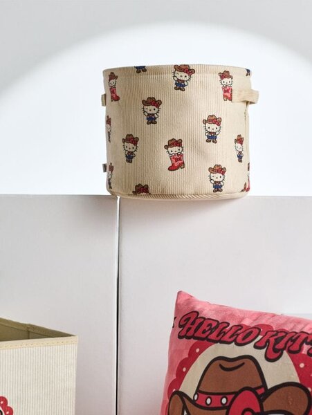 Sinsay - Dekorativní úložný koš Hello Kitty - krémová