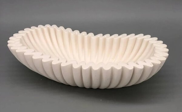 VOJA HOME Dekorativní mísa Unda Pura ve tvaru vlnky – 25×12,5×6,5 cm