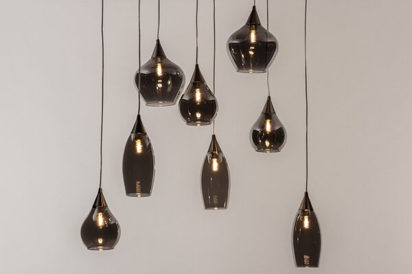 Závěsné designové svítidlo nad stůl Torinno Leroy 8 (LMD)