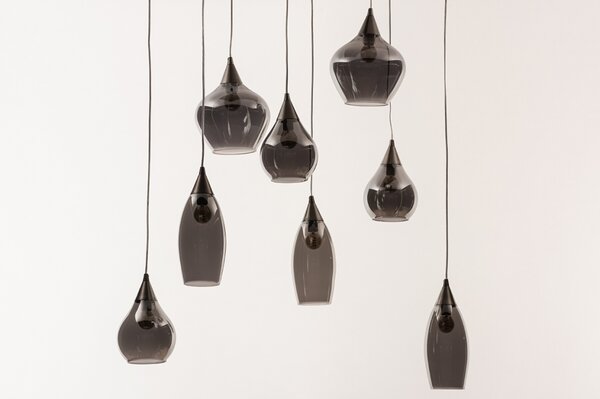 Závěsné designové svítidlo nad stůl Torinno Leroy 8 (LMD)