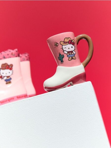 Sinsay - Keramický hrnek ve tvaru boty Hello Kitty - vícebarevná