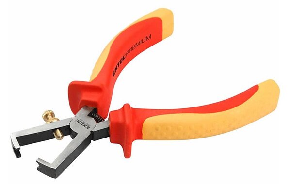 Extol Premium - Elektrikářské kleště na odizolování kabelů 160 mm