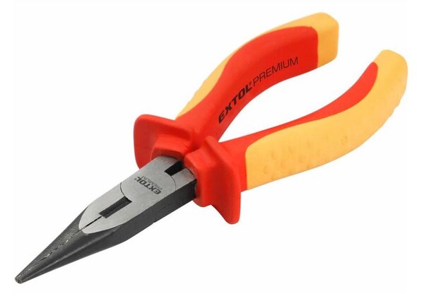 Extol Premium - Půlkulaté přímé elektrikářské kleště 160 mm