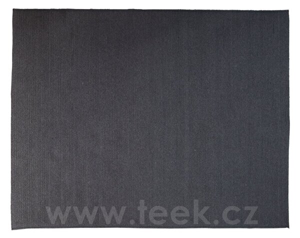 Cane-line Venkovní koberec Circle, Cane-line, obdélníkový 240x170 cm, výplet lanko Soft Rope dark grey
