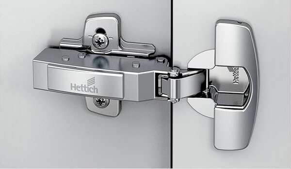 Hettich Sensys závěs naložený pro dveře s velkou tloušťkou dveří 8631I 95° B12,5 TH52 9091400