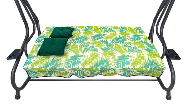 Tomido Zahradní houpačka 214 x 168 x 114 cm 8011 s motivem Palmy 8011.PALMA