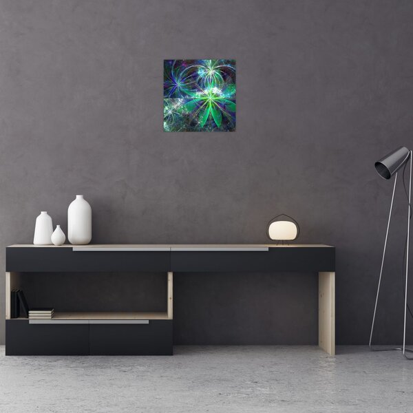 Obraz - Abstraktní geometrické tvary (30x30 cm)