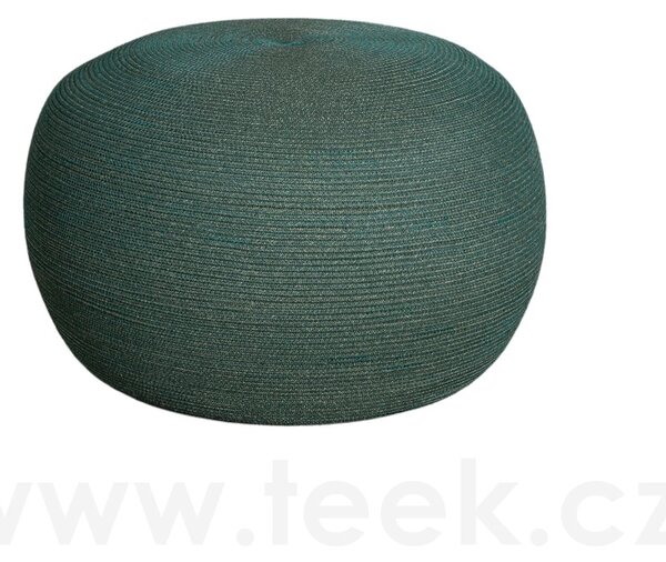 Cane-line Puf Circle, Cane-line, kulatý 75x43 cm, výplet lanko Soft Rope dark grey