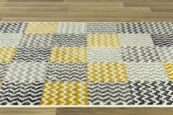 Běhoun Luna 503568/89935 - patchwork hořčice