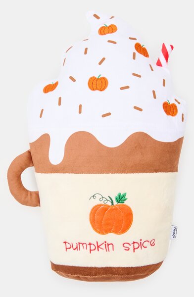 Sinsay - Dekorační polštář ve tvaru nápoje Pumpkin Spice Latte - vícebarevná