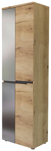 SKŘÍŇ NA ODĚV, barvy grafitu, barvy dubu, 55/192/38 cm Xora - Šatní skříně, Online Only