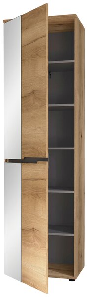 SKŘÍŇ NA ODĚV, barvy grafitu, barvy dubu, 55/192/38 cm Xora - Šatní skříně, Online Only