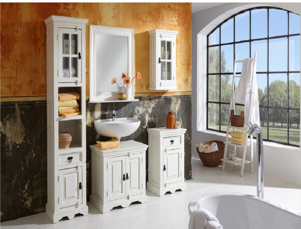Sob nábytek - Koupelnový set Ostuni mango bílá - F0S18005-50