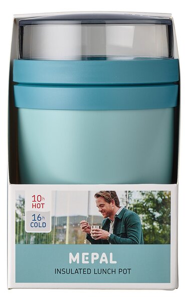 Termobox z nerezové oceli Ellipse 500ml, Mepal, tyrkysový