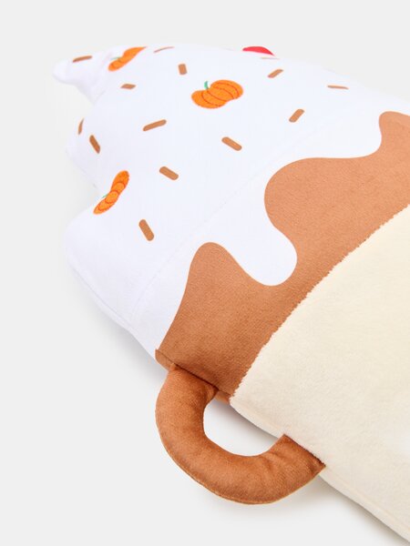 Sinsay - Dekorační polštář ve tvaru nápoje Pumpkin Spice Latte - vícebarevná