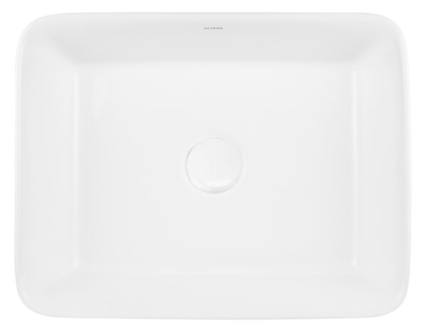 Oltens Forde umyvadlo 48x37 cm obdélníkový na pult bílá 40314000