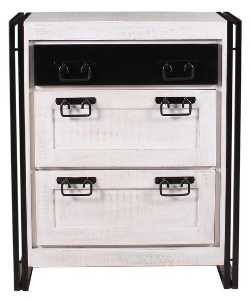 Sob nábytek - Botník z masivu White Rocco mango - STM-07362-10
