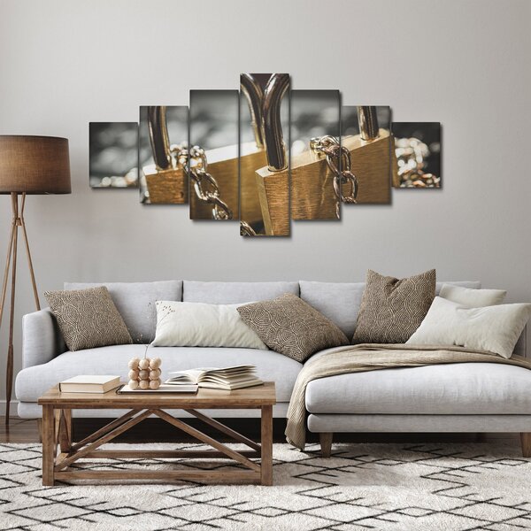 Obraz dvou zámků (210x100 cm)