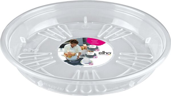Podmiska uni-saucer průměr 37 cm, čirá